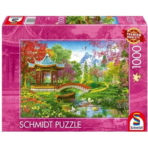 Puzzle 1000 pcs Jardin japonais Schmidt – image 1