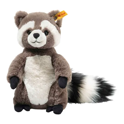 Steiff Kuscheltier Pedro Waschbär 23cm – braun – Bild 1