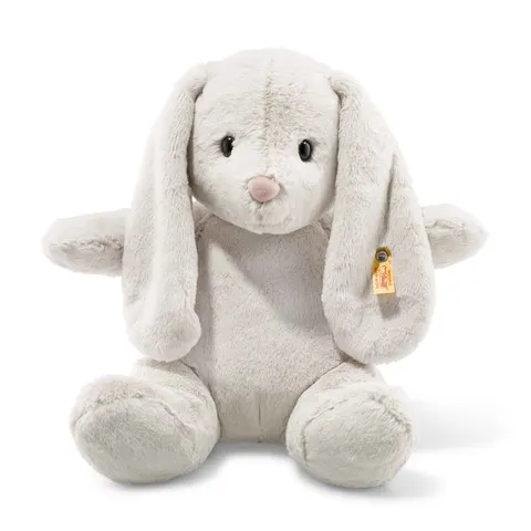 Steiff Hoppie Rabbit Soft Toy, Light Grey – image 1