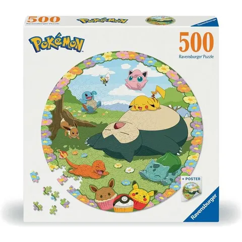 Pokemon Circular 500pc - Ravensburger - 542 12001131 – image 1