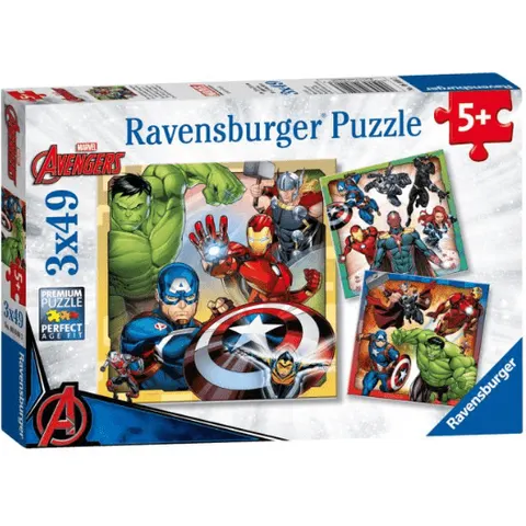 Avengers Assemble 3x 49pc – image 1