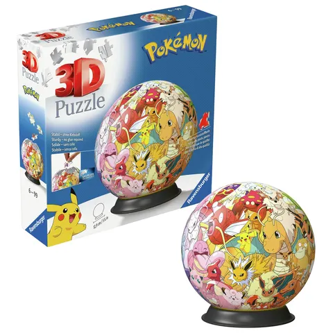 Puzzle 3D Ball Pokémon - Ravensburger – image 1