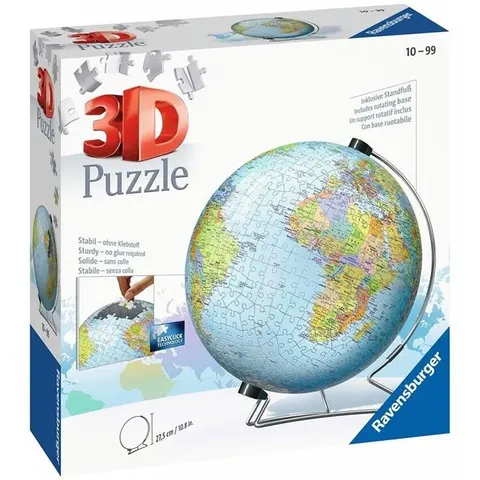 Ravensburger 3D puzzel de aarde (Engels)- 3D Puzzel - 540 stukjes – afbeelding 1