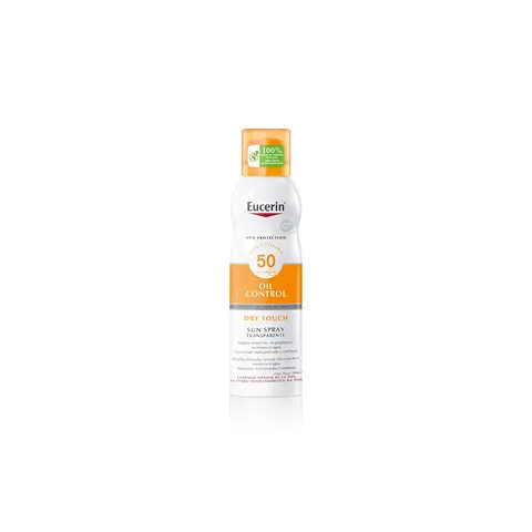 Eucerin spray transparente dry touch fps50+ 200ml. – imagen 1