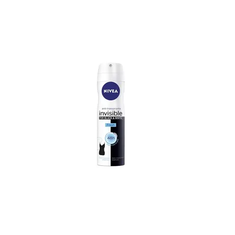 Nivea Invisible White And Black Fresh Spray 200ml – image 1