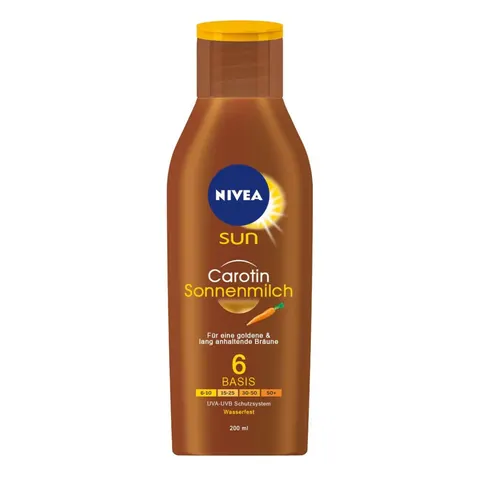 NIVEA SUN Tropical Bronze mleczko do opalania SPF 6 200 ml – zdjęcie 1
