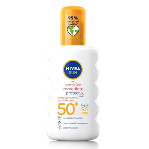 Nivea Sun Sensitive Allergy Spray SPF 50+ 200ml – image 1