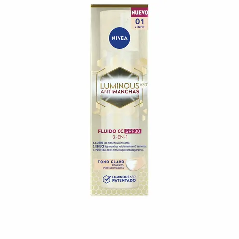 CC Cream Nivea LUMINOUS 630? Clear Spf 30 40 ml – image 1
