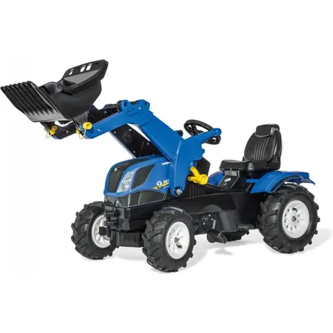 Rolly New Holland T7 Tractor with Frontloader and Pneumatic Tyres – image 1