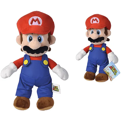 Mario Pluche 30cm - Knuffel – afbeelding 1
