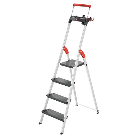 Hailo L100 TopLine Stehleiter 4 Stufen – Bild 1