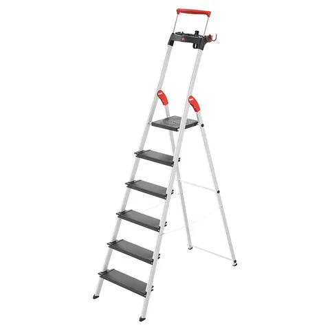Hailo L100 TopLine Stehleiter 6 Stufen – Bild 1