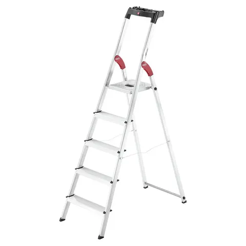 Hailo L60 Standardline Stehleiter 5 Stufen – Bild 1
