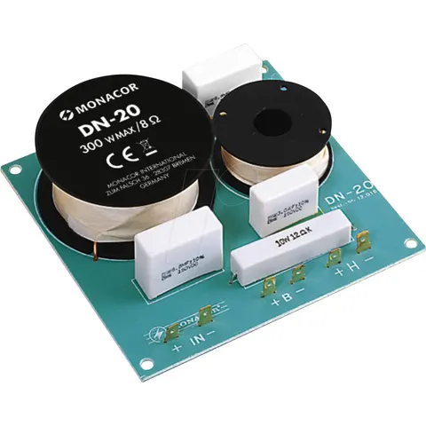 MONACOR MON DN-20 - Blanco de 2 vías, 8 ohmios – imagen 1