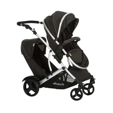 Hauck Duett 2 Twin Pushchair - Black – image 1