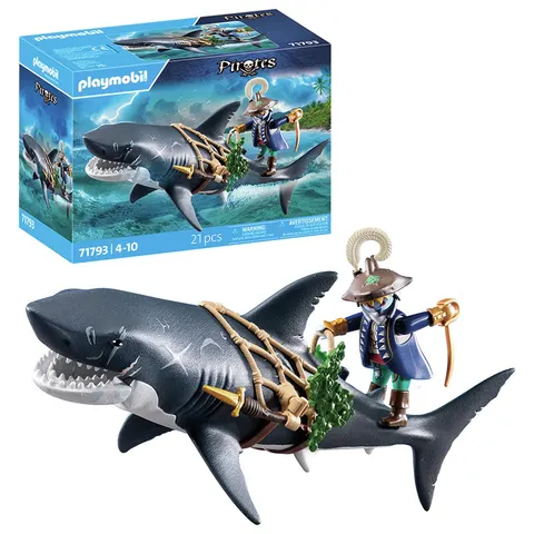 Playmobil Pirates Giant Shark – image 1