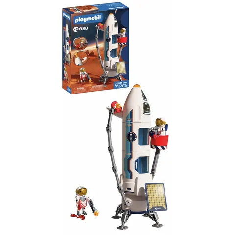 PLAYMOBIL ESA: Mars Research Rocket Playset – image 1