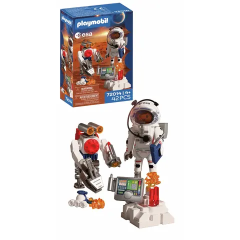 PLAYMOBIL ESA: Astronaut with Robot Playset – image 1