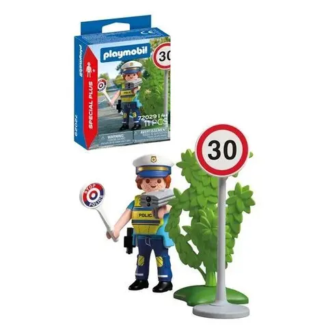 Playmobil Polizist mit Radar – Bild 1