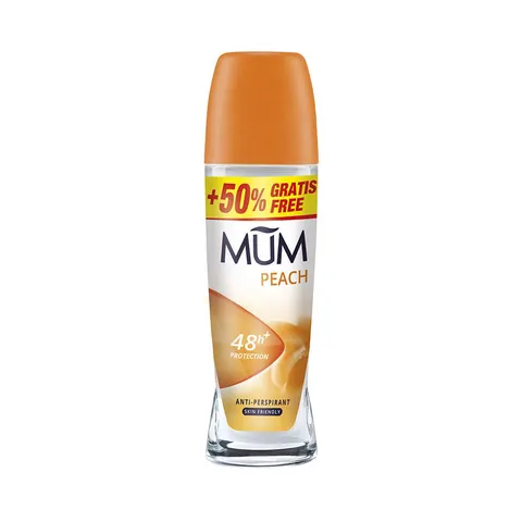 Mum Peach Melocotón Desodorante Roll-On 75 ml – imagen 1