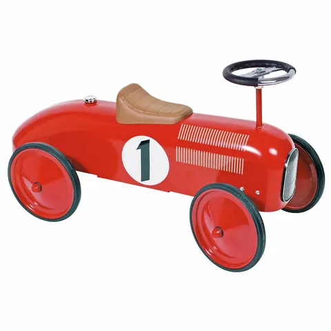 Goki Ride-on Red Car – image 1
