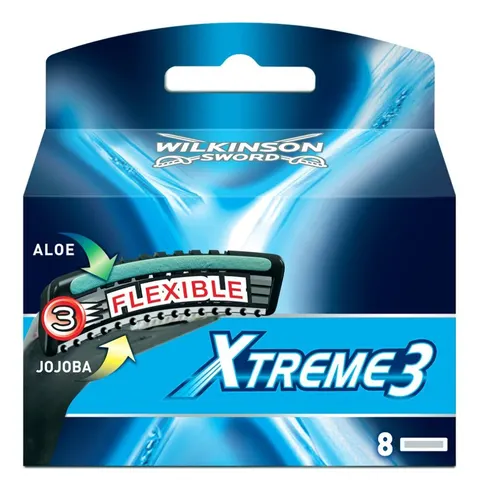 Wilkinson Sword Xtreme 3 - 8 navulmesjes – afbeelding 1