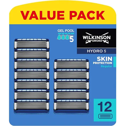 Wilkinson Sword Hydro 5 - navulmesjes 12 stuks – afbeelding 1