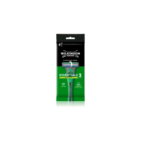 Wilkinson Sword Essentials 3 Sensitive rasoirs jetables 4 pcs – image 1