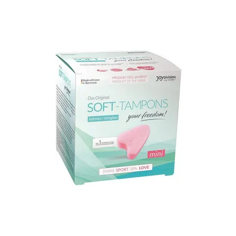 JoyDivision Soft Tampons Mini tampons 3 st – afbeelding 1