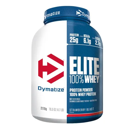 Elite 100% Whey - 2100g - Strawberry Blast – Bild 1