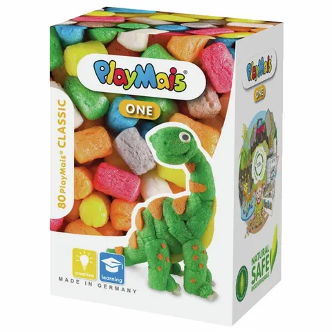 Playmais Eco Play Dinosaur 80 Classic Pieces – image 1