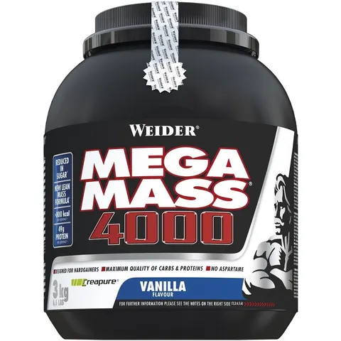 Mega Mass 4000 - 3000g - Erdbeere – Bild 1