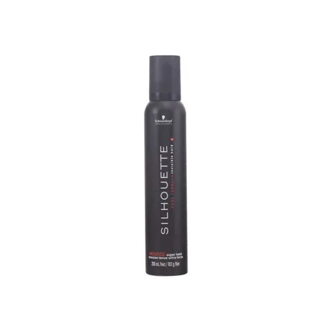 200ml Schwarzkopf Professional Silhouette Super Hold Mousse – Bild 1