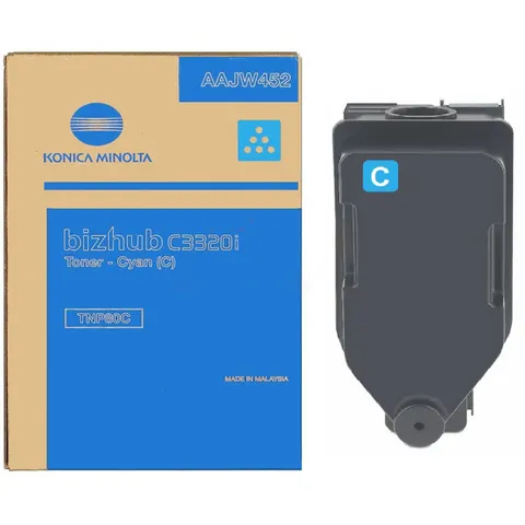 Konica Minolta TNP-80C toner cian – imagen 1