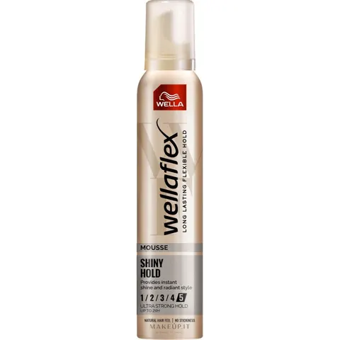 Wella Flex Mousse Shine & Hold 200 ml – afbeelding 1