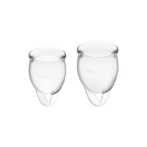 Satisfyer Feel Confident Coupes menstruelles Transparent – image 1