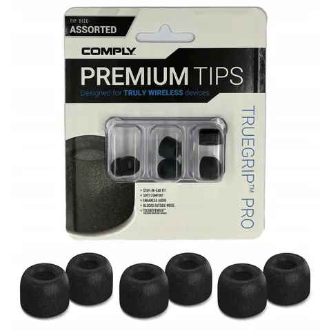 Comply TrueGrip Pro TWR-200-B L Schwarz – Bild 1