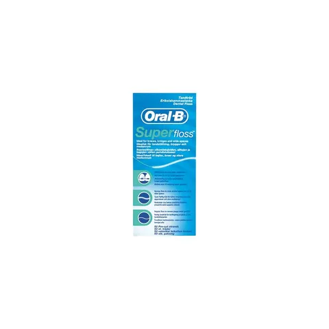 Oral-B Flosdraad - Super Floss - 50 stuks – afbeelding 1