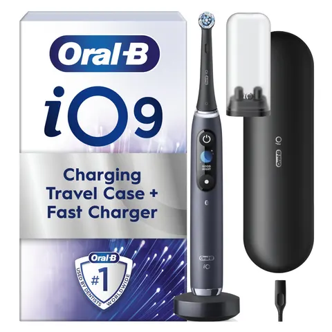 Oral-B iO 9 Electric Toothbrush - Black – image 1