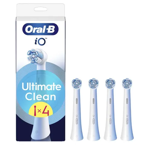 Oral-B iO Ultimate Clean Toothbrush Heads - 4 Pack – image 1