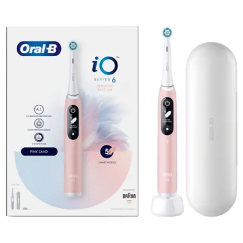 Oral-B iO 6 Electric Toothbrush - Pink – image 1