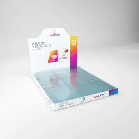 Gamegenic - Ultrasonic 9-Pocket Pages Sideloading (50) – image 1