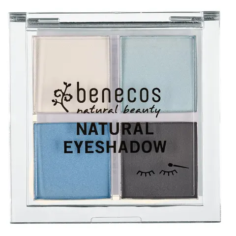 Benecos Quattro True Blue Eyeshadow Palette 9 gr – image 1