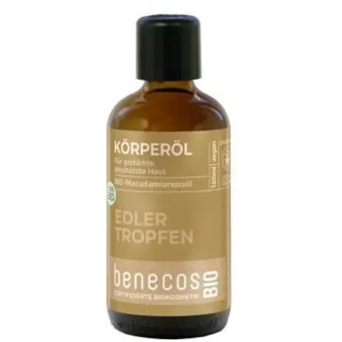 Benecos Bio Aceite Corporal Macadamia 100 ml – imagen 1