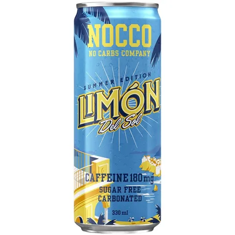 Nocco BCAA - 24x330ml - Limón del Sol – Bild 1