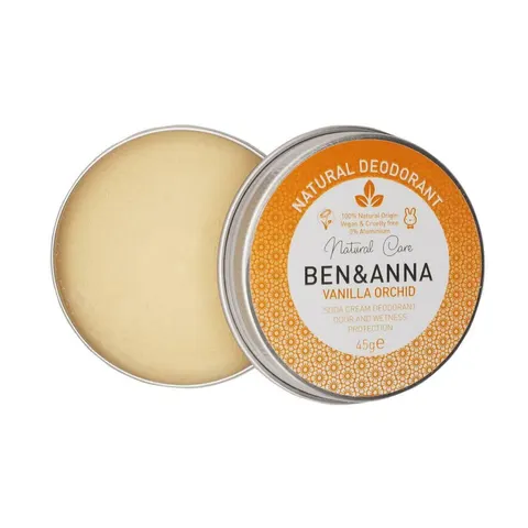 Ben & Anna Deodorant Créme Vanilla Orchid 45 gr – afbeelding 1