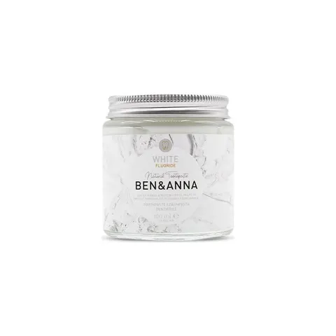 Ben & Anna White Toothpaste with Fluoride – image 1