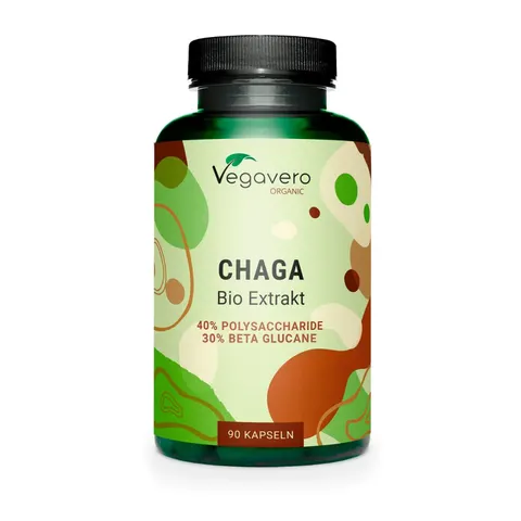 Vegavero Chaga - estratto - Bio - 90 caps – immagine 1