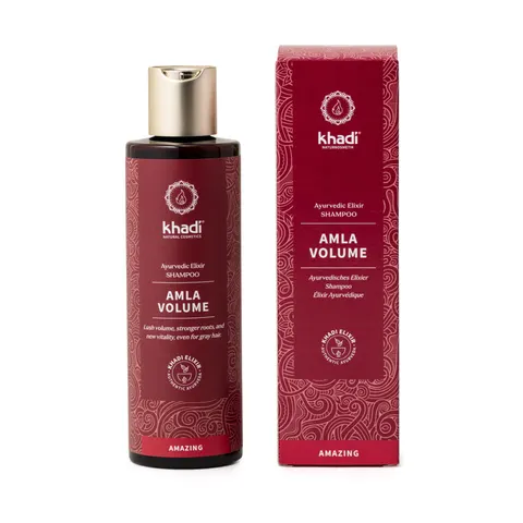 Khadi champu amla-volumen 200ml. – imagen 1