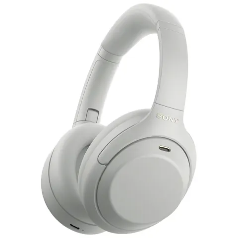 Sony WH-1000XM4C CUFFIE WIRELESS, Silver – immagine 1